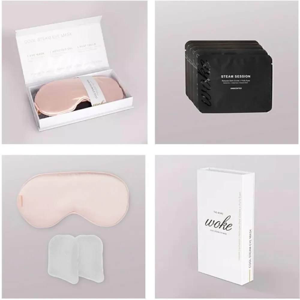 The Word Woke Cool Steam Eye Mask Kit - NWT